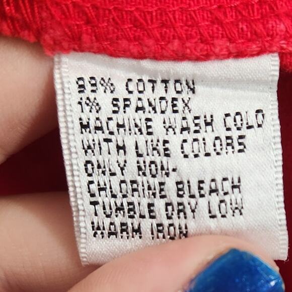 Talbots Red Denim Jacket - Picture 4 of 4